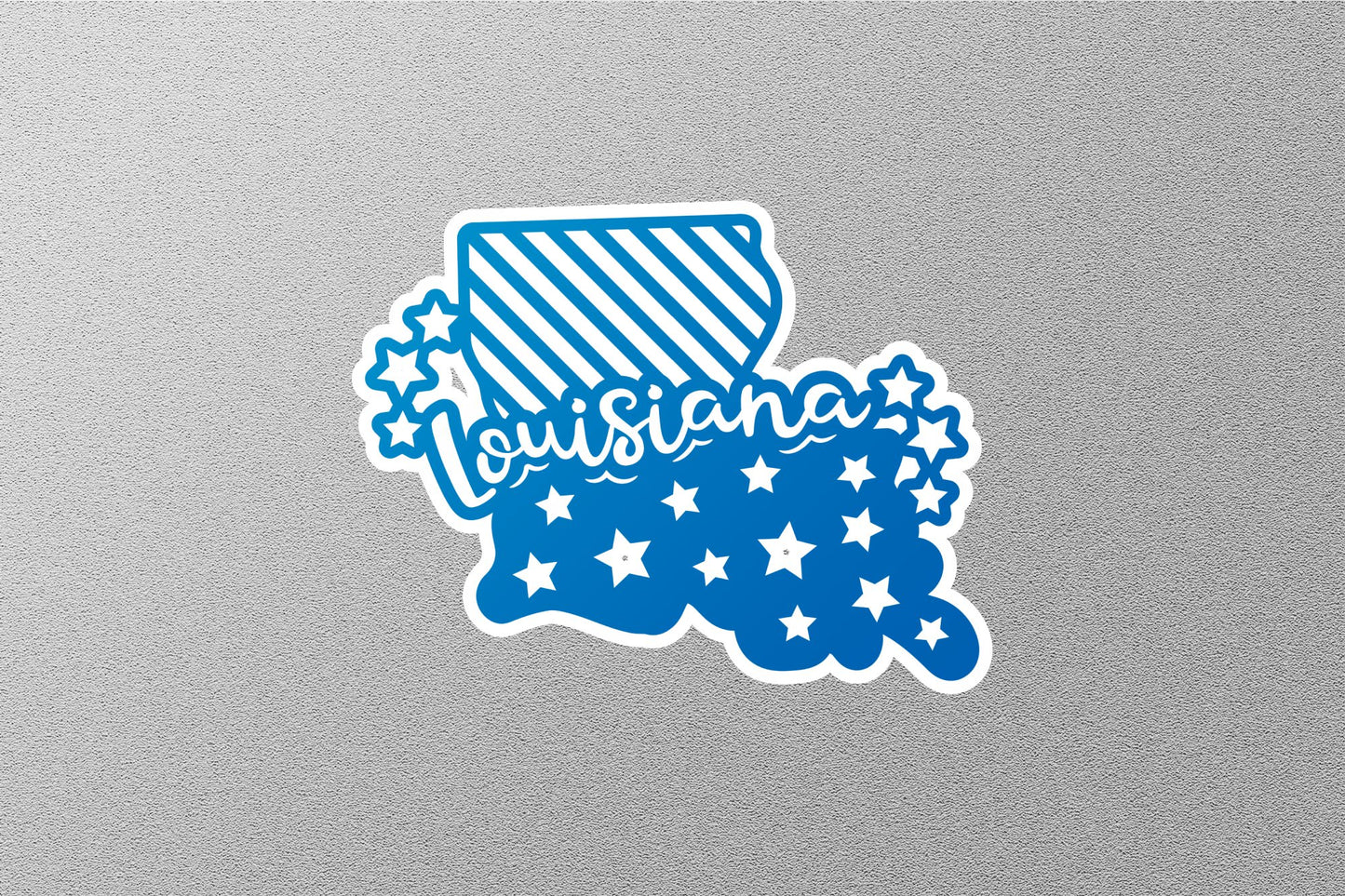 Louisiana 4 State Sticker