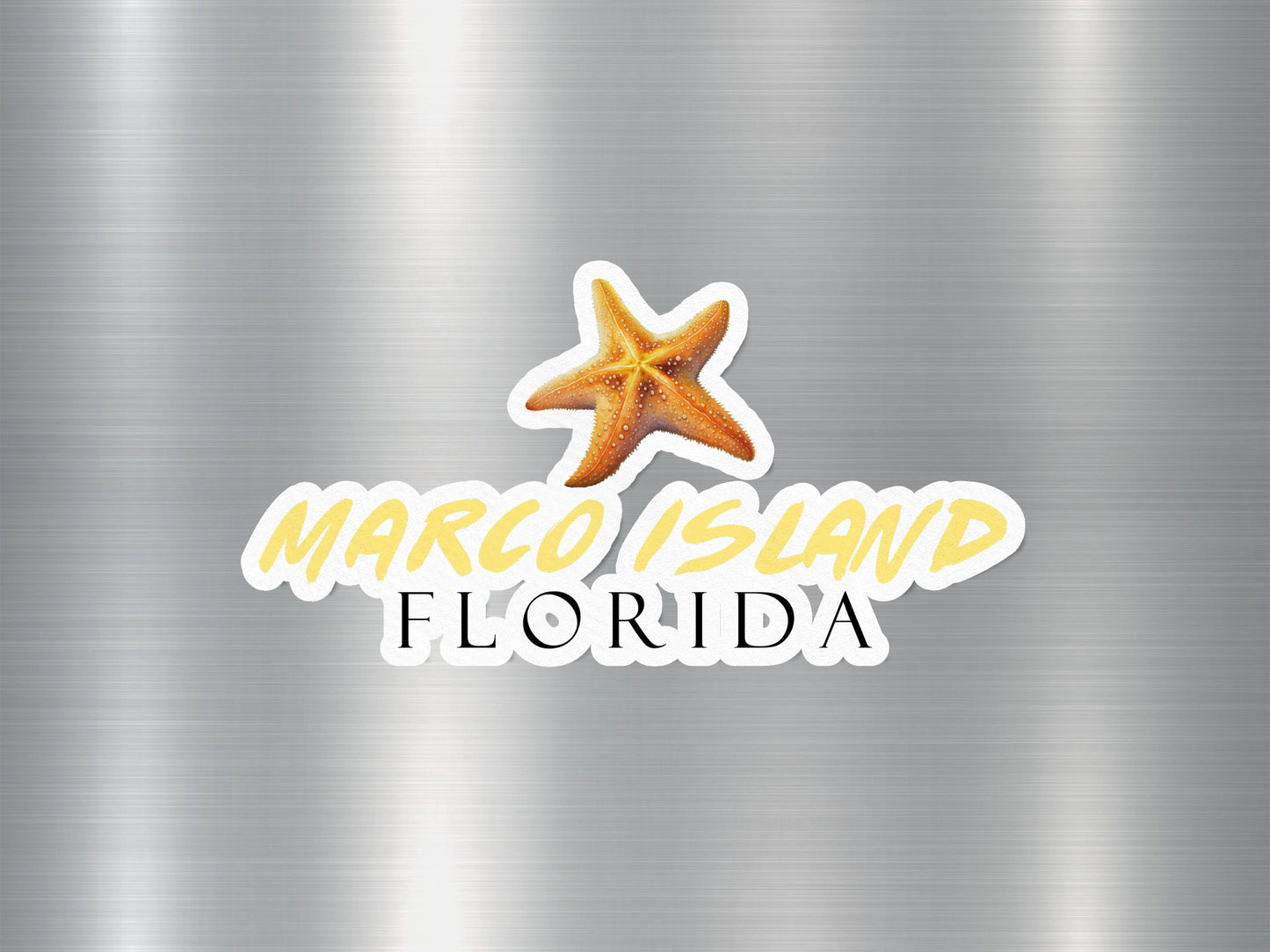 Wholesale Marco Island Florida Starfish Sticker