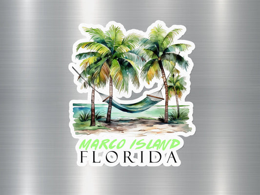 Wholesale Marco Island Florida Hammock Sticker