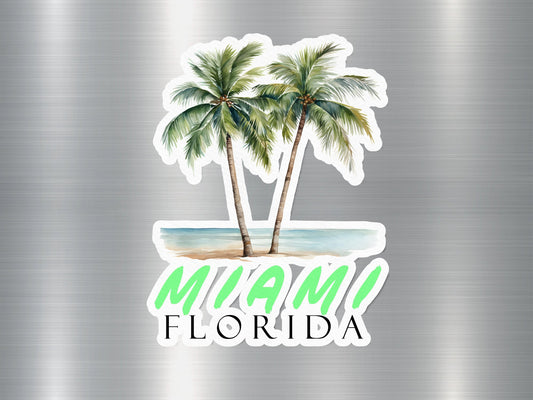 Wholesale Miami Florida Palm Tree Sticker
