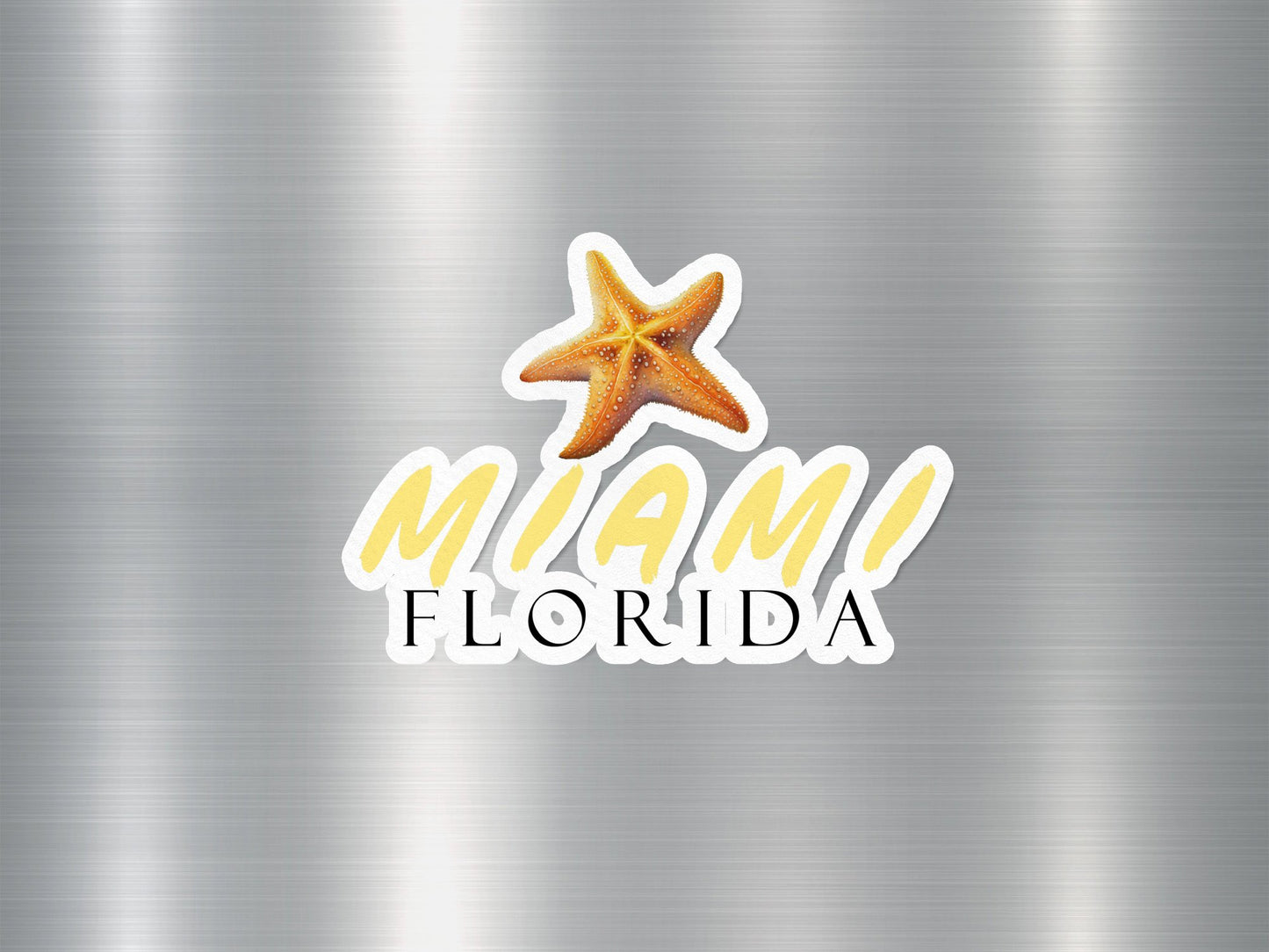 Wholesale Miami Florida Starfish Sticker