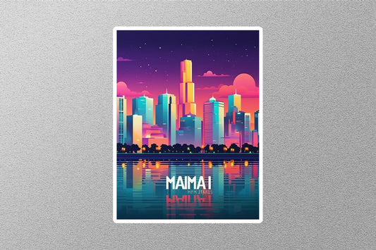 Wholesale Vintage Miami Travel Stickers