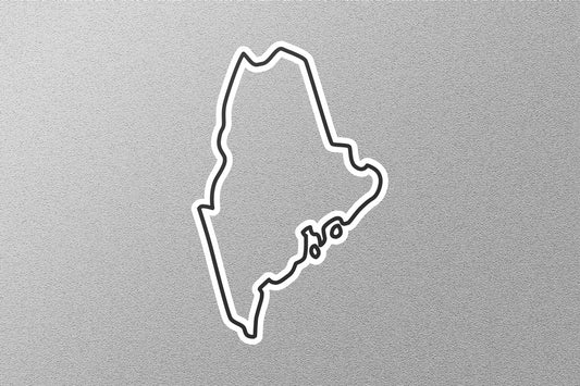 Maine 6 State Sticker