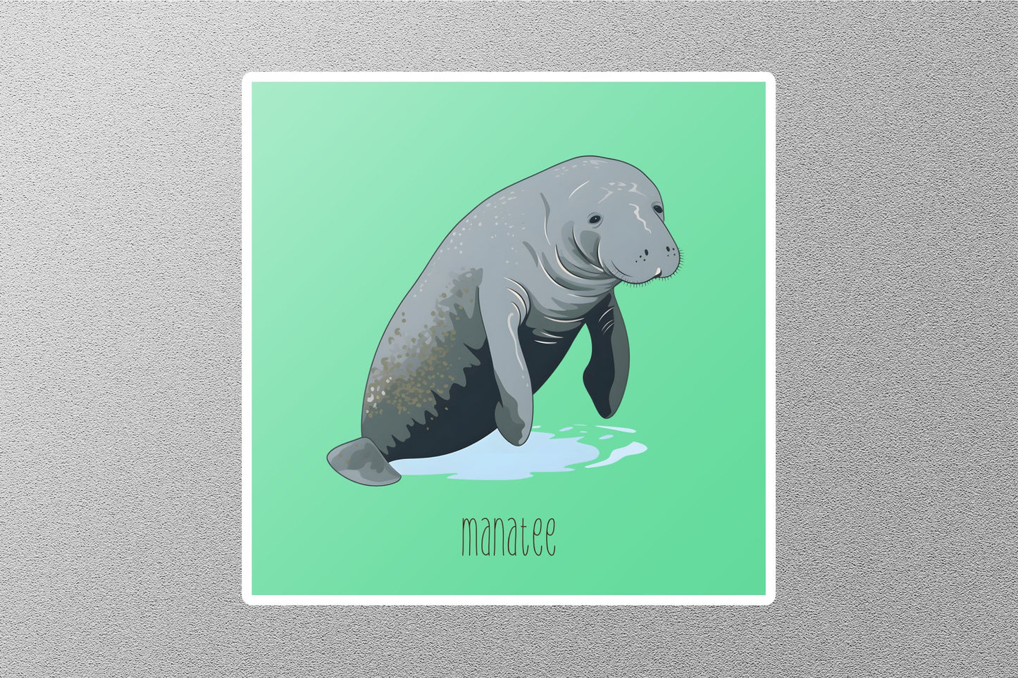 Wholesale Manatee Sticker