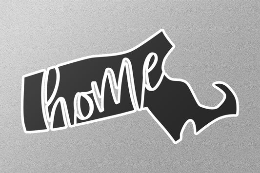 Massachusetts Home State Sticker