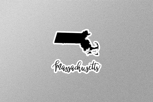 Massachusetts State Sticker