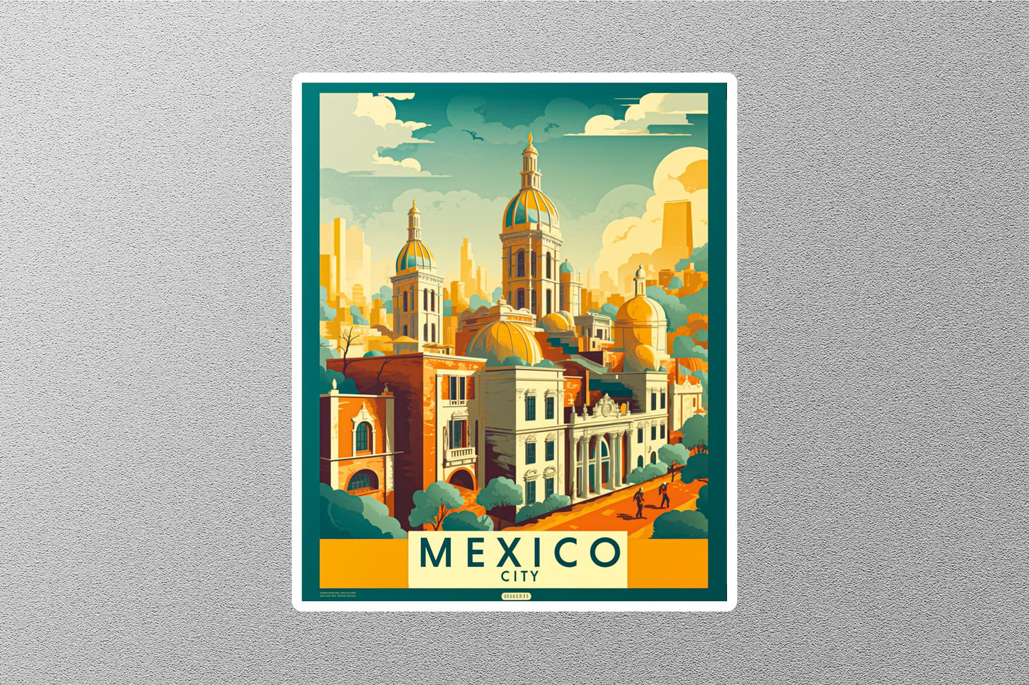 Wholesale Vintage Mexico City Travel Stickers