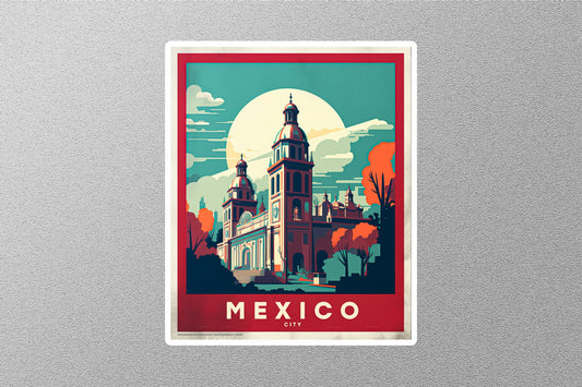 Wholesale Vintage Mexico City Travel Stickers