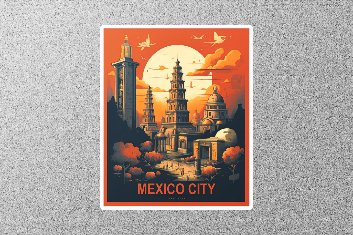Wholesale Vintage Mexico City Travel Stickers