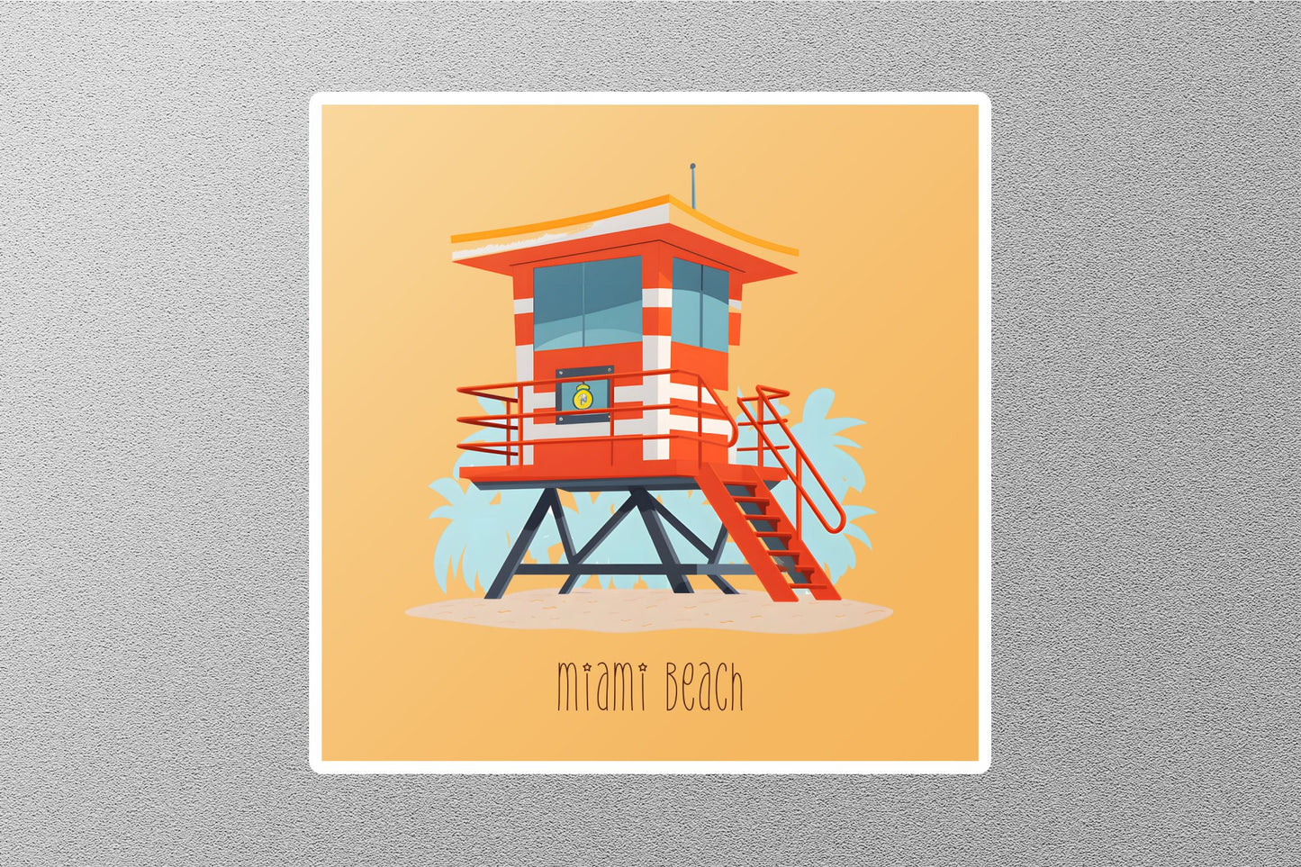 Wholesale Miami Beach Sticker
