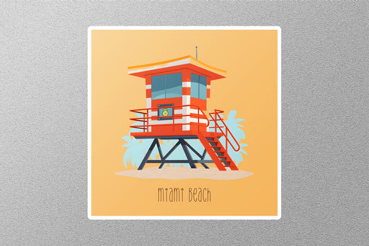 Wholesale Miami Beach Sticker