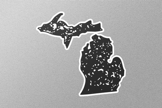 Michigan 5 State Sticker