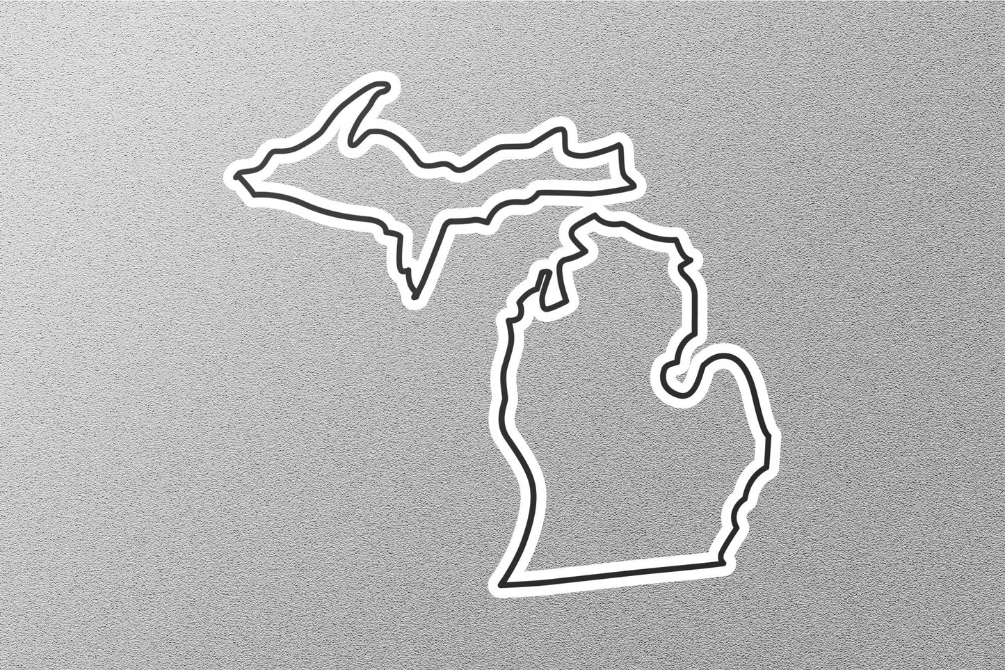 Michigan 7 State Sticker