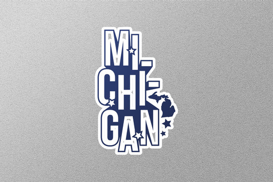 Michigan 2 State Sticker