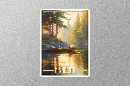 Dreamy Minnesota Travel Stickers