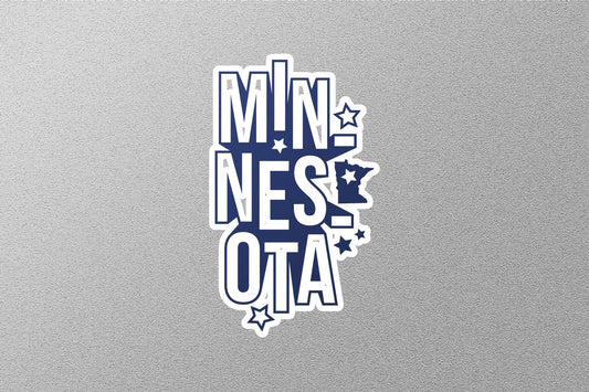 Minnesota 2 State Sticker