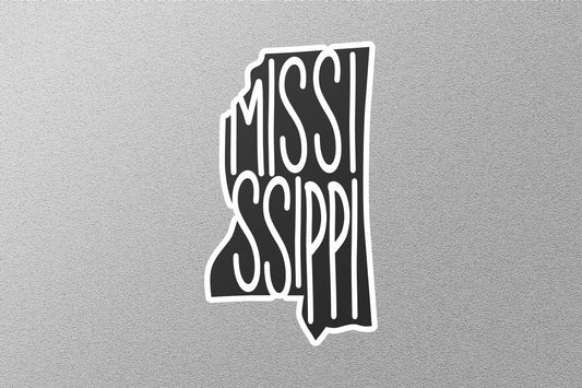 Mississippi 6 State Sticker