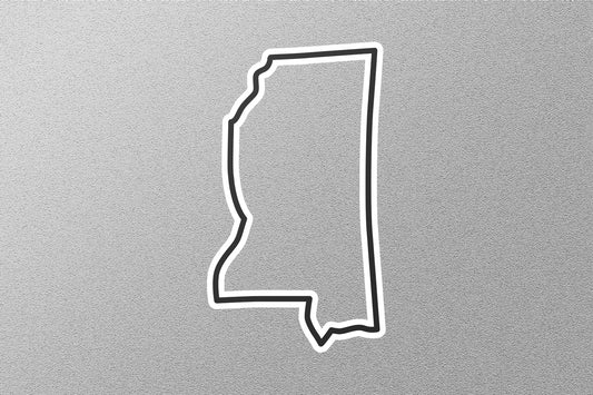 Mississippi 7 State Sticker