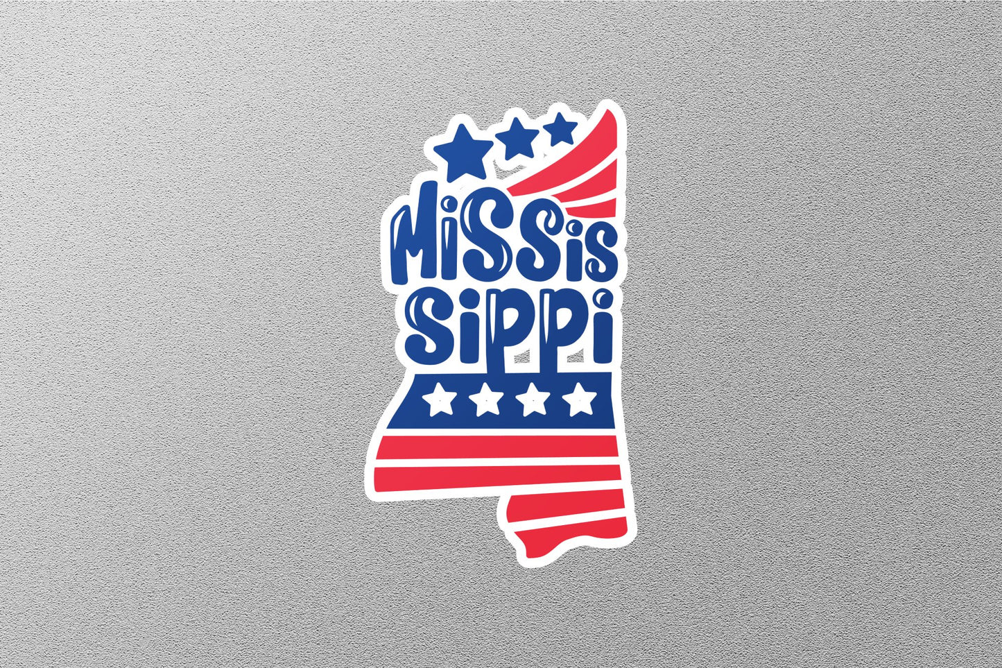 Mississippi 2 State Sticker