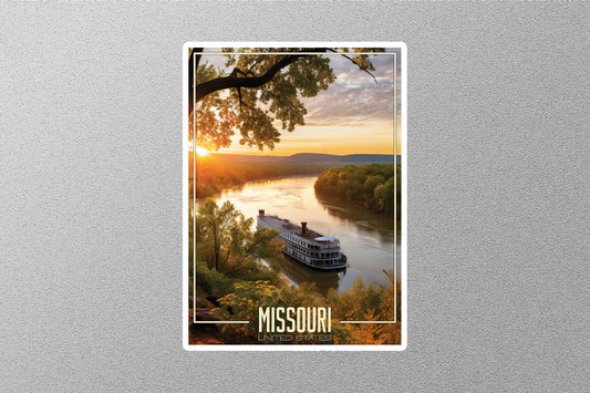 Dreamy Missouri Travel Stickers