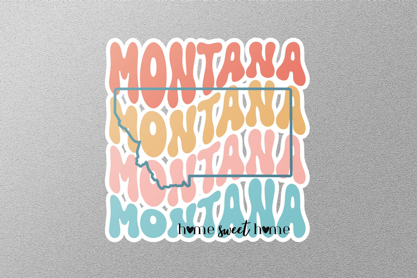 Retro Montana Sticker