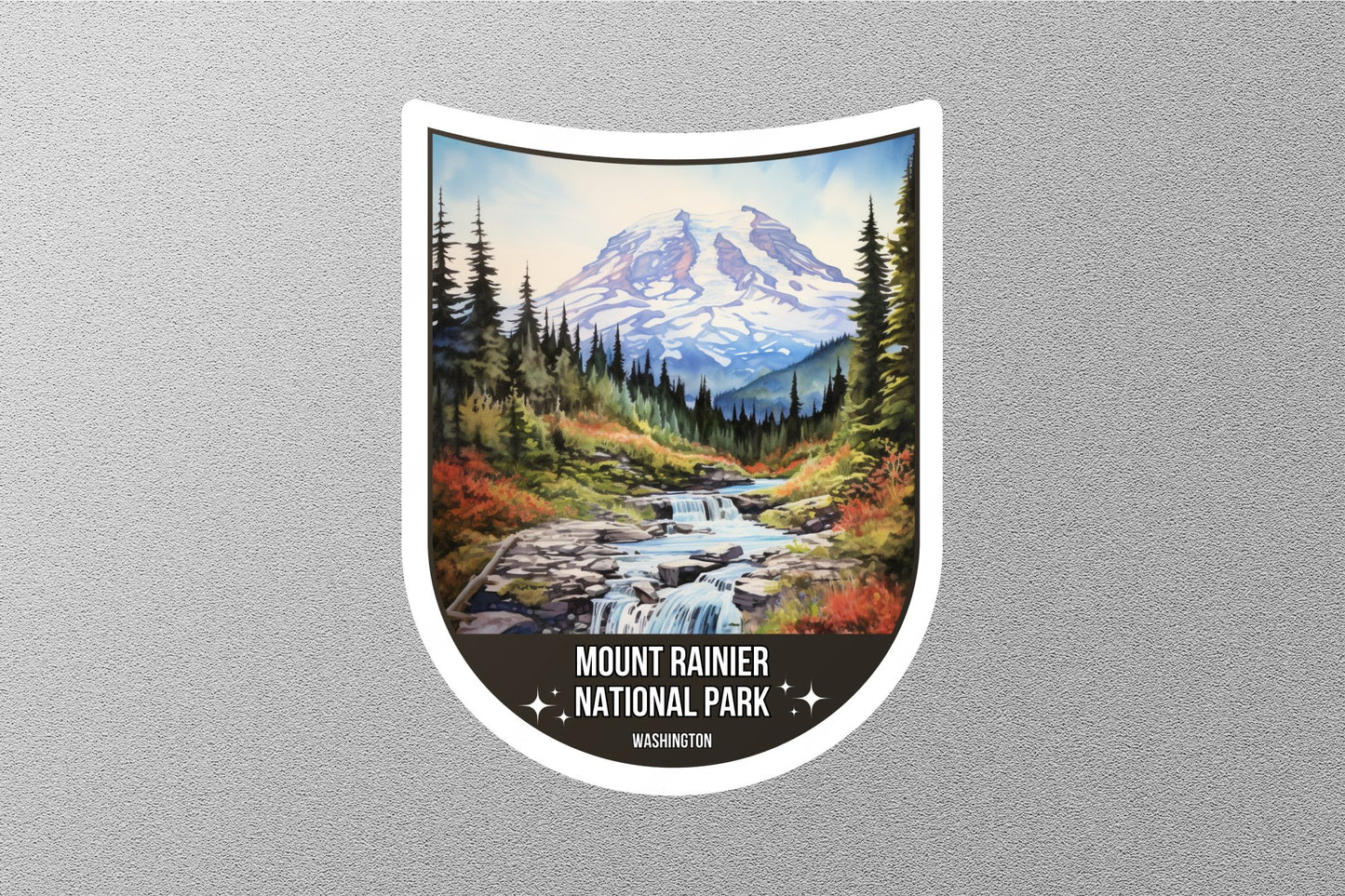 Mount Rainier National Park Sticker