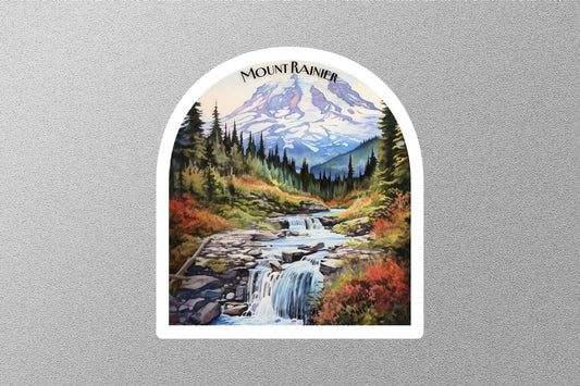 Mount Rainier 1 National Park Sticker