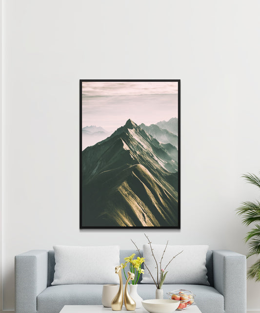 Mountain Landscape Poster - Matte Paper