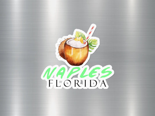 Wholesale Naples Florida Coconut Sticker
