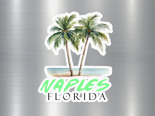 Wholesale Naples Florida Palm Tree Sticker