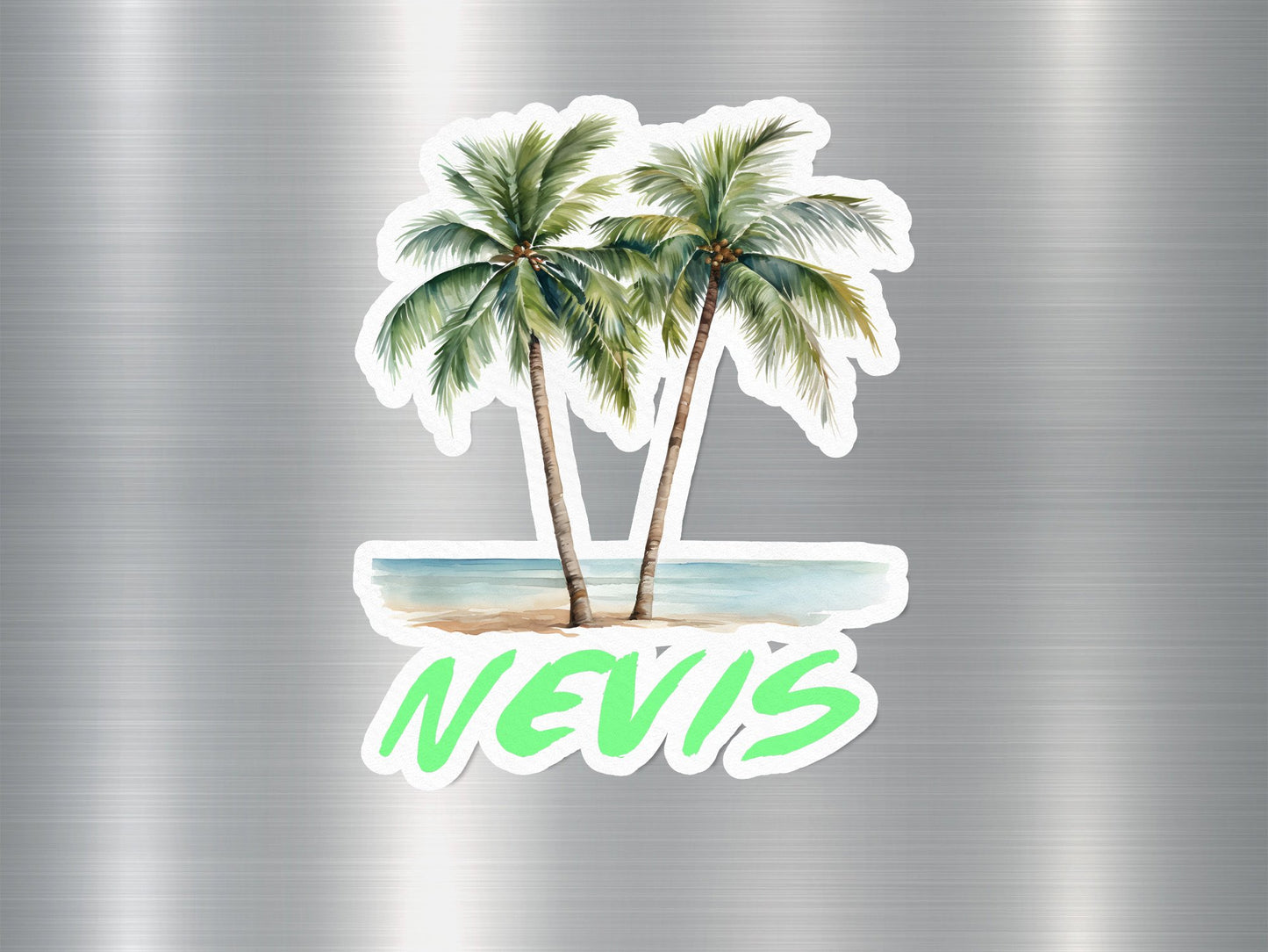 Wholesale Nevis Florida Palm Tree Sticker