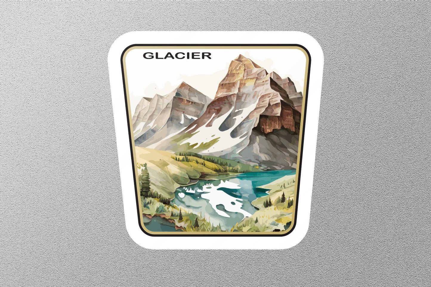 Glacier National Park Sticker