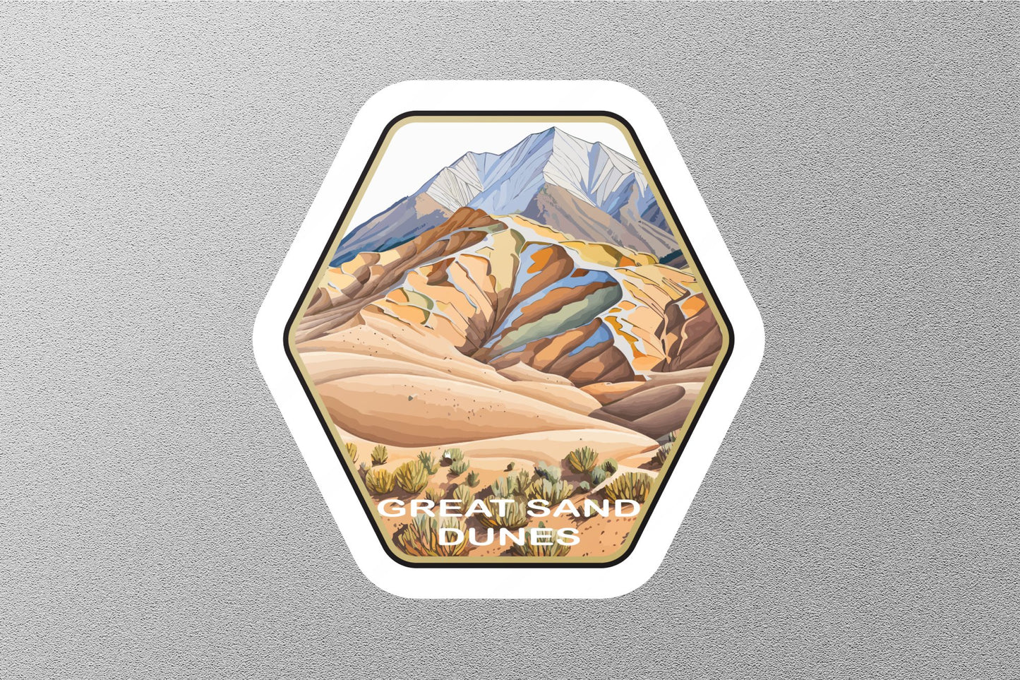 Great sand dunes National Park Sticker