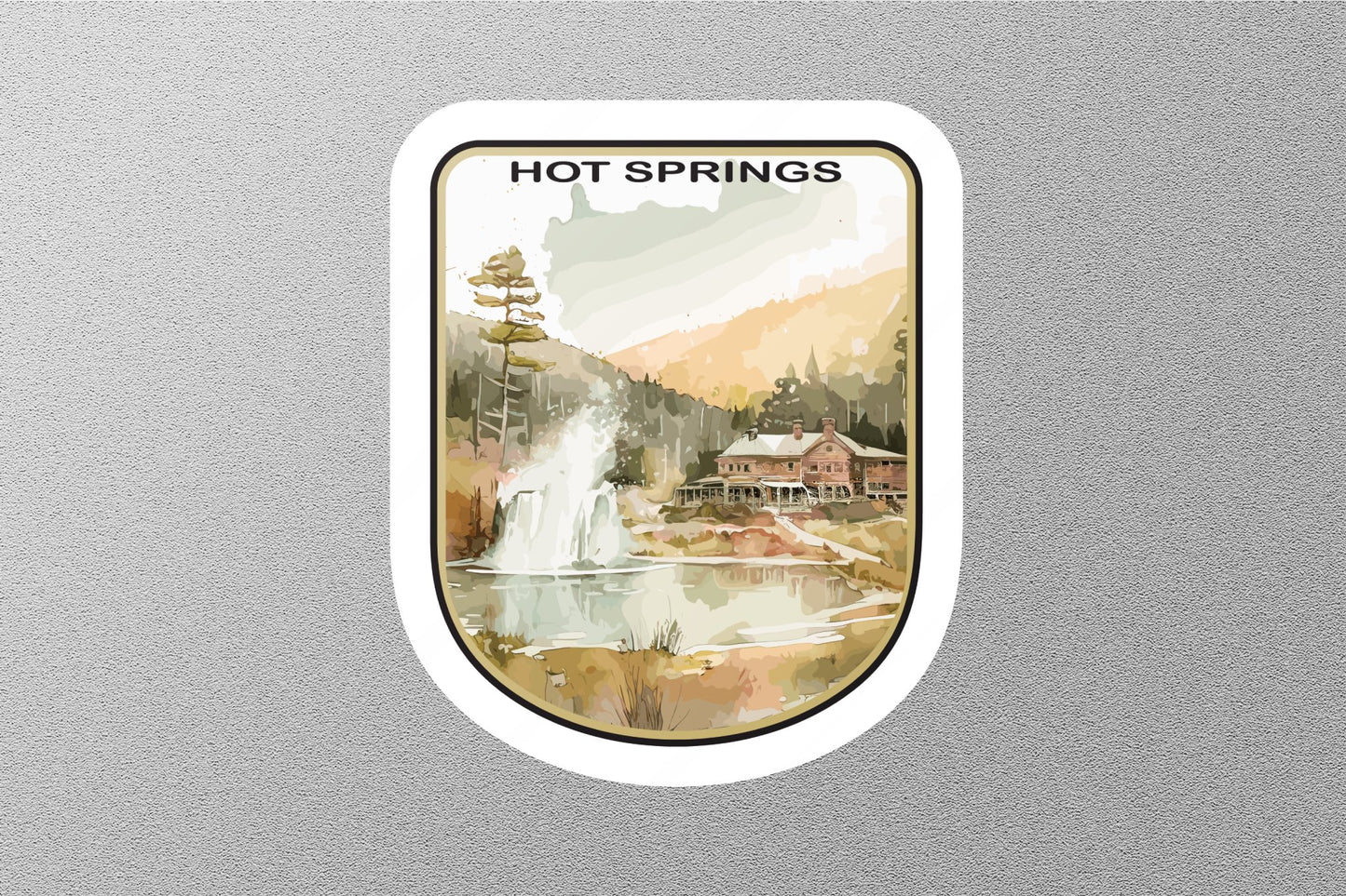 Hot Springs National Park Sticker