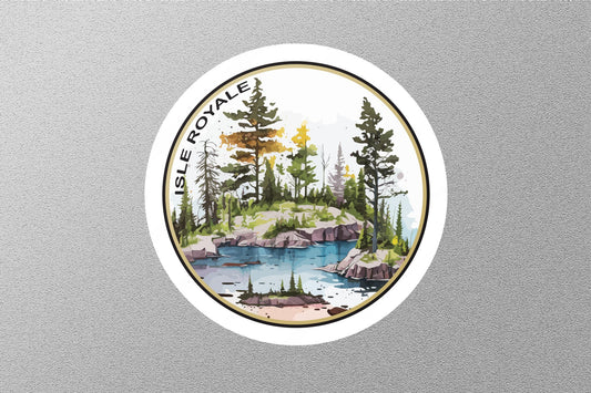 Isle Royale National Park Sticker