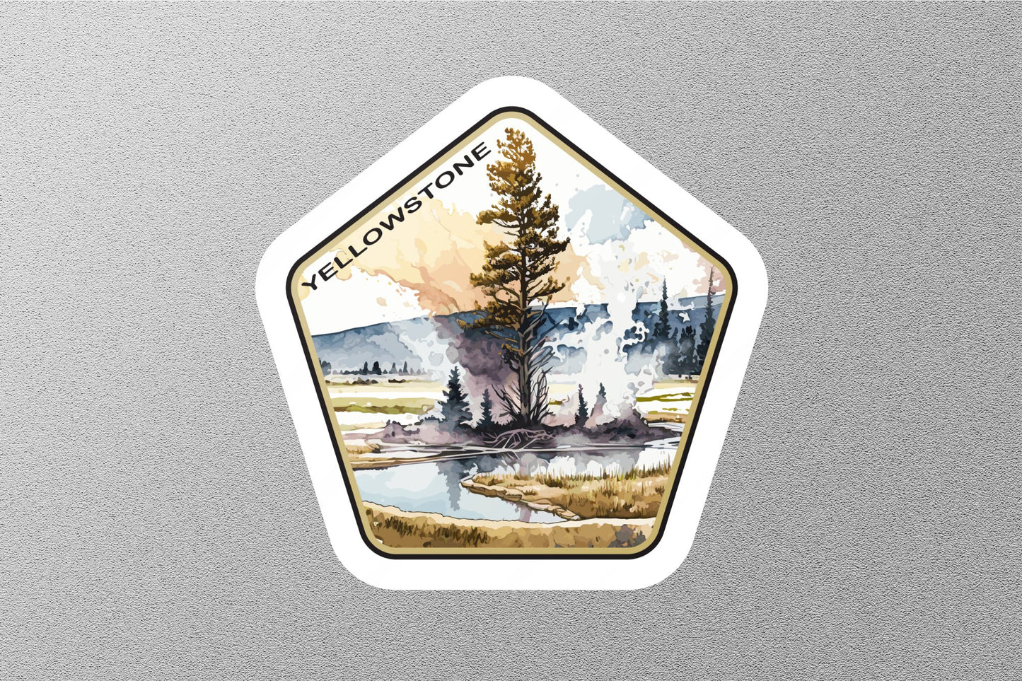 Yellowstone National Park Sticker