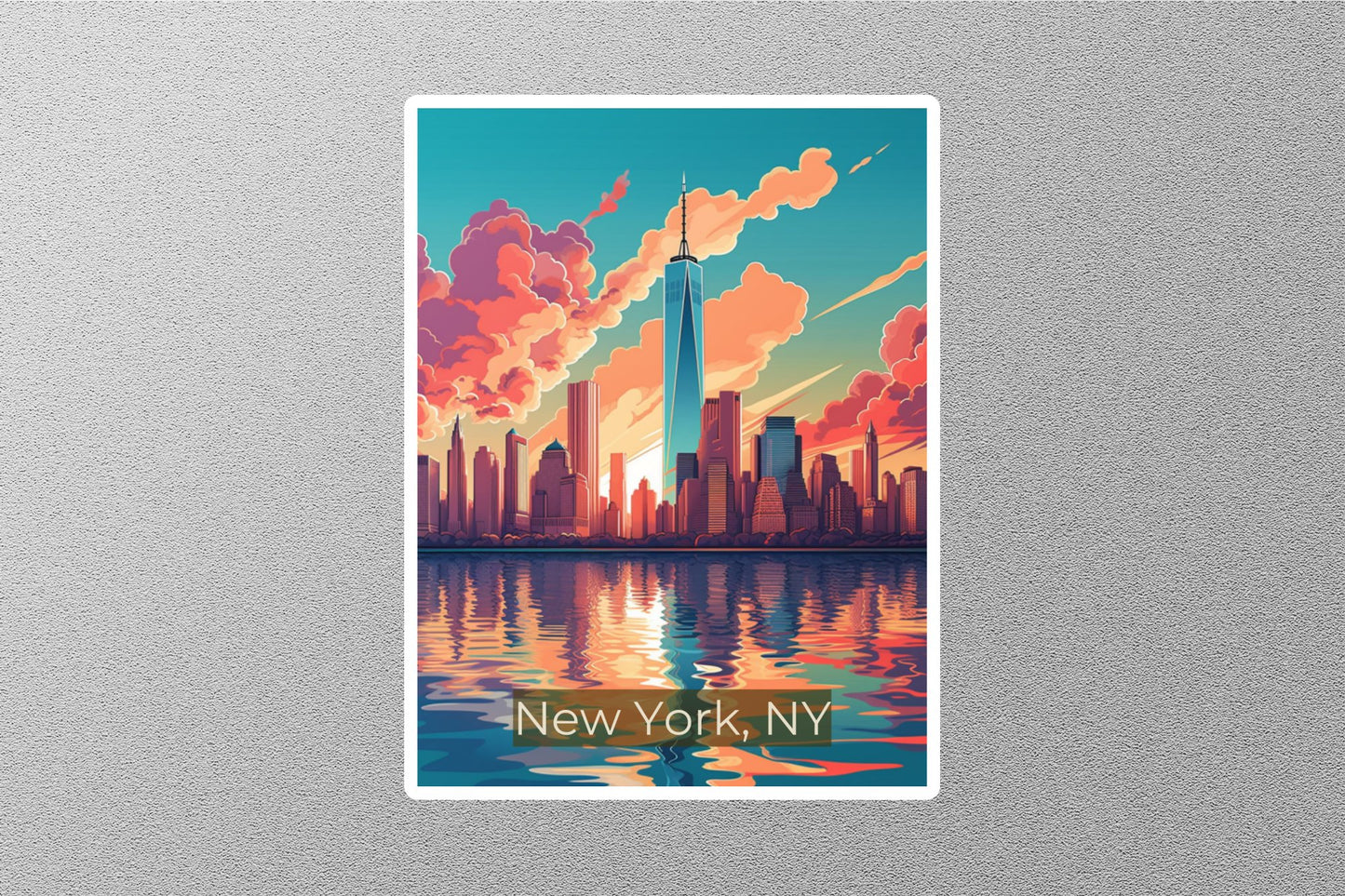 Wholesale Vintage New York Travel Stickers
