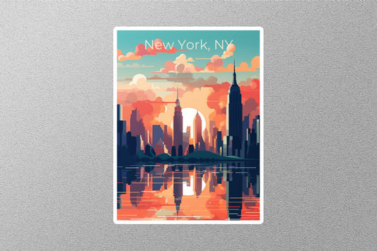 Wholesale Vintage New York Travel Stickers