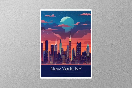Wholesale Vintage New York Travel Stickers