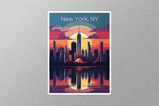Wholesale Vintage New York Travel Stickers
