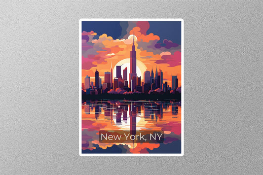 Wholesale Vintage New York Travel Stickers