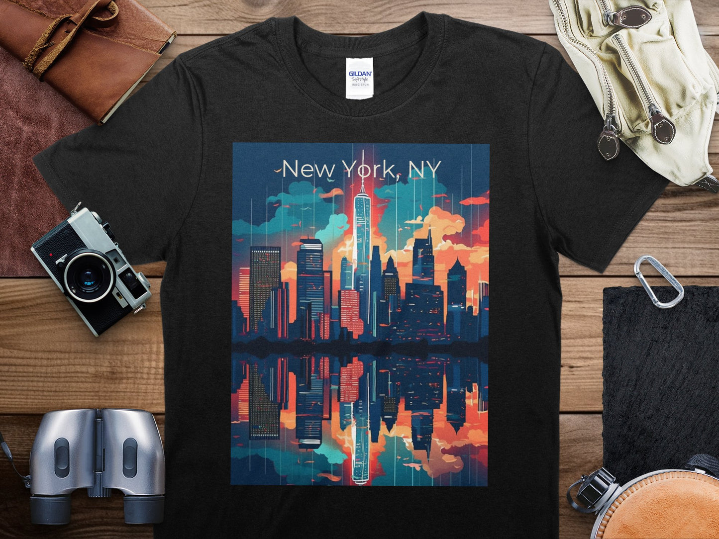 Vintage New York NY 6 T-Shirt, New York NY 6 Travel Shirt