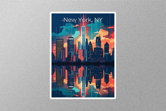 Wholesale Vintage New York Travel Stickers