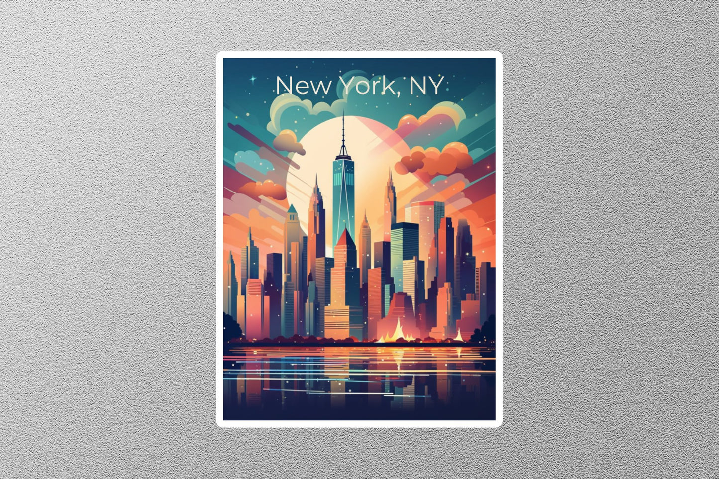 Wholesale Vintage New York Travel Stickers