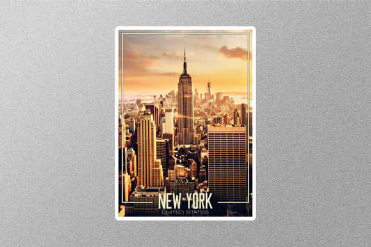 Dreamy New York City Travel Stickers