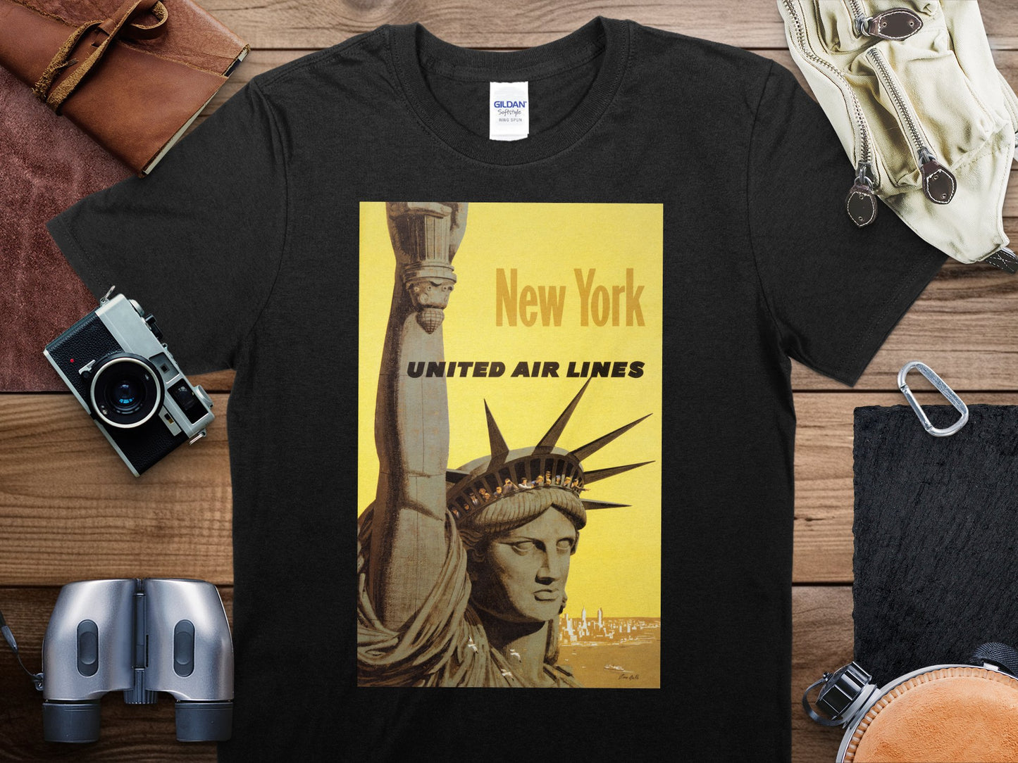 Vintage New York 4 T-Shirt, New York 4 Travel Shirt