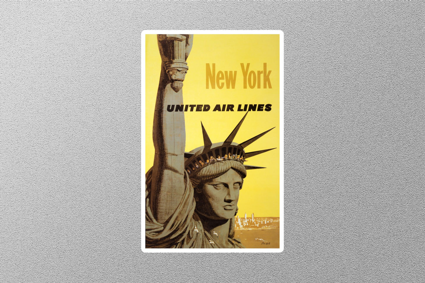 Vintage New York Travel Stickers