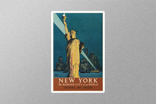 Vintage New York Travel Stickers