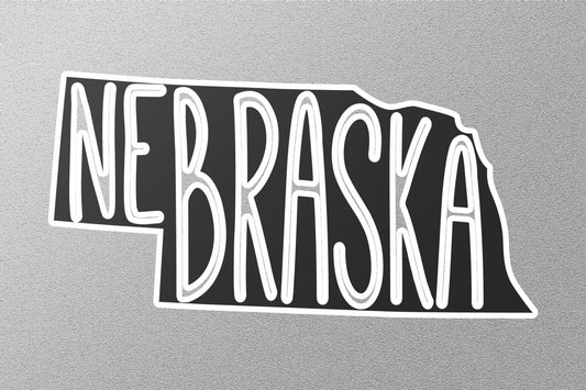 Nebraska 8 State Sticker