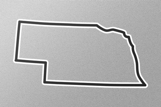 Nebraska 9 State Sticker